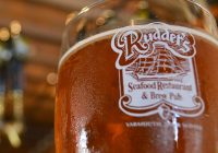 Rudder's Seafood Restaurant and Brewery beer