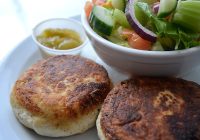 Rudder's Seafood Restaurant and Brewery fish cakes